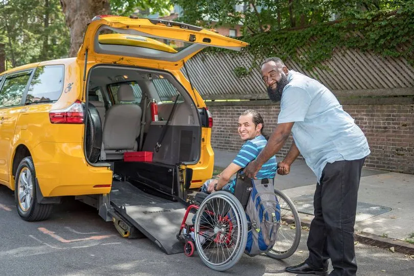 Dịch vụ taxi dành cho xe lăn