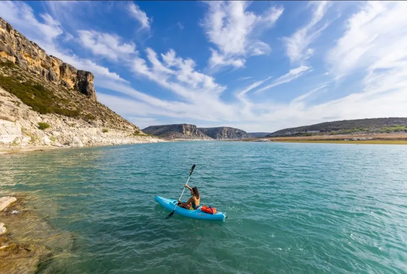Hồ chứa Amistad trên Rio Grande