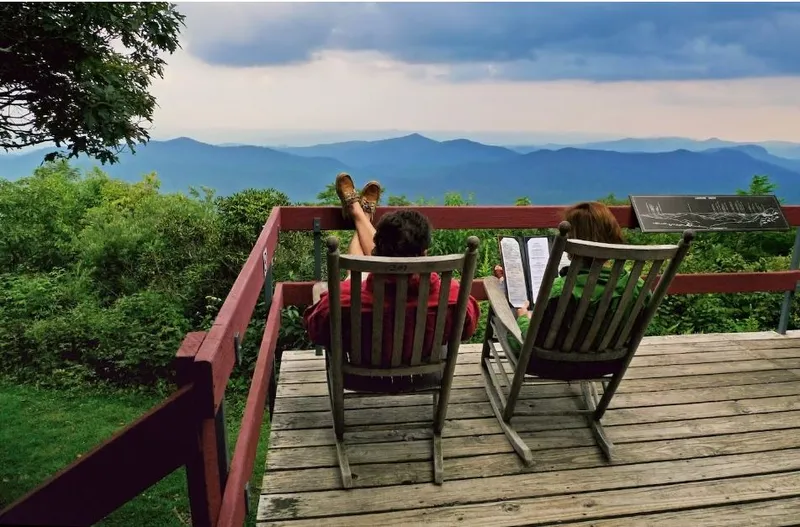 Thư giãn tại một nhà nghỉ trên núi