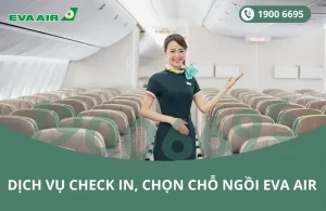 Dịch vụ check in, chọn chỗ ngồi EVA Air đi New York Mỹ