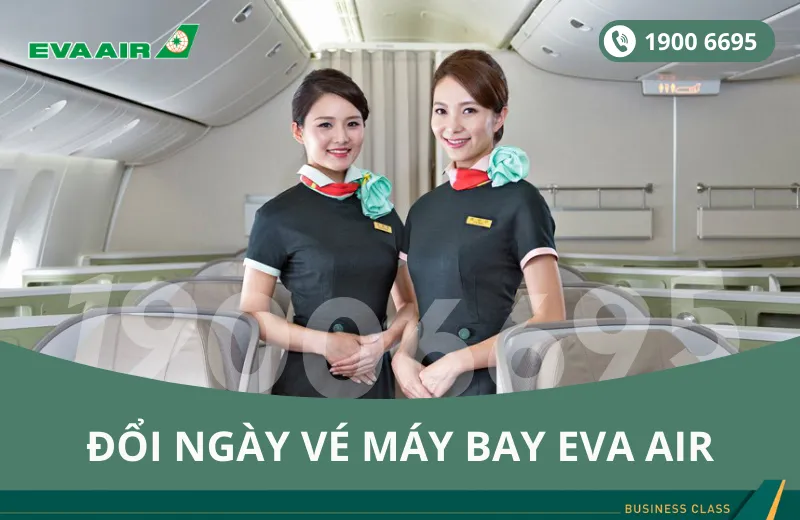 Đổi ngày vé máy bay EVA Air đi Honolulu Mỹ