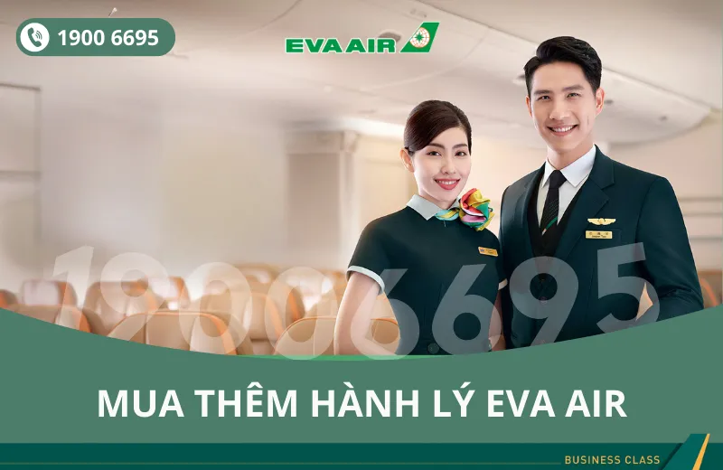 Mua thêm hành lý EVA Air đi Chicago Mỹ