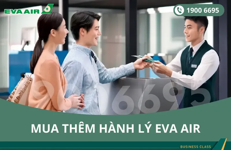 Mua thêm hành lý EVA Air đi Texas Mỹ